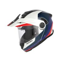 ACERBIS CASCO MODULARE RIDER ADVENTURE BIANCO/BLU/ROSSO 22.06 – FLIP UP MOTO SCOOTER