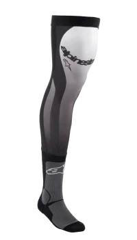 ALPINESTARS KNEE BRACE SOCKS BLACK/WHITE – CALZE PER GINOCCHIERE NERO/BIANCO