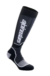 ALPINESTARS MX PLUS SOCKS BLACK/WHITE – CALZINI MX PLUS NERO/BIANCO